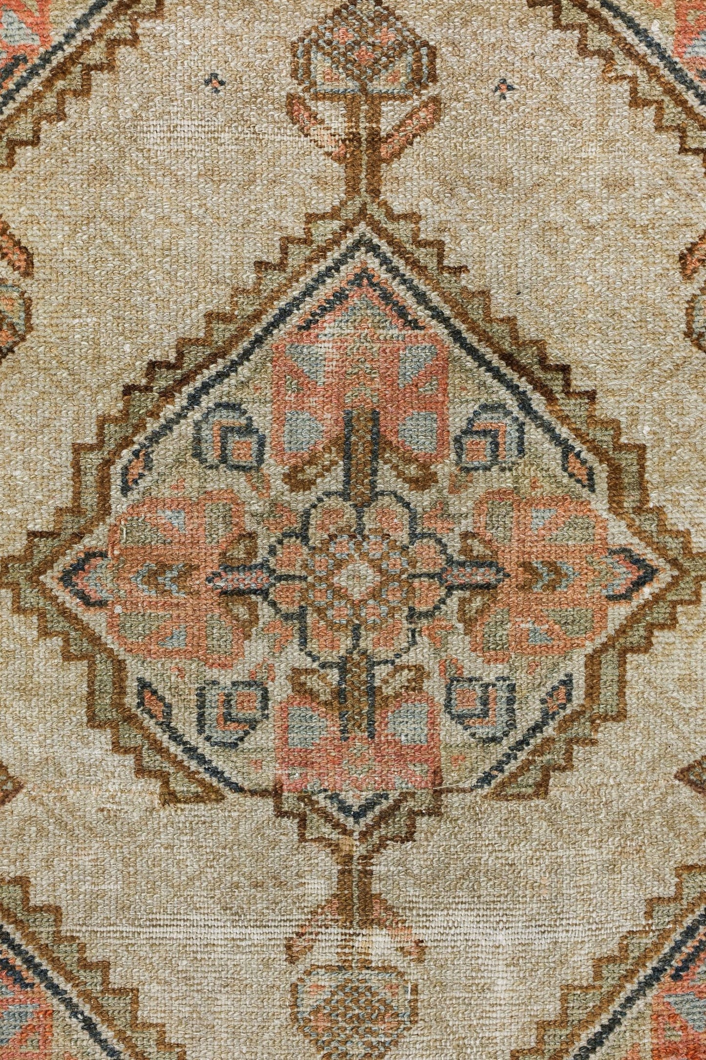 Vintage Serab Handwoven Tribal Rug, J79399