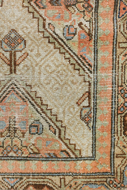 Vintage Serab Handwoven Tribal Rug, J79399