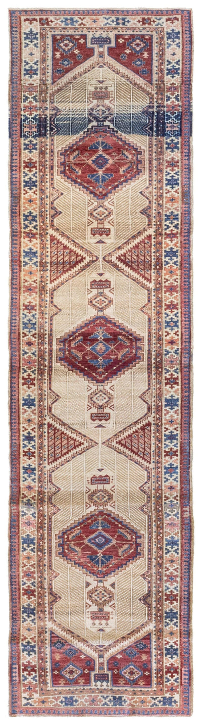 Vintage Serab Handwoven Tribal Rug