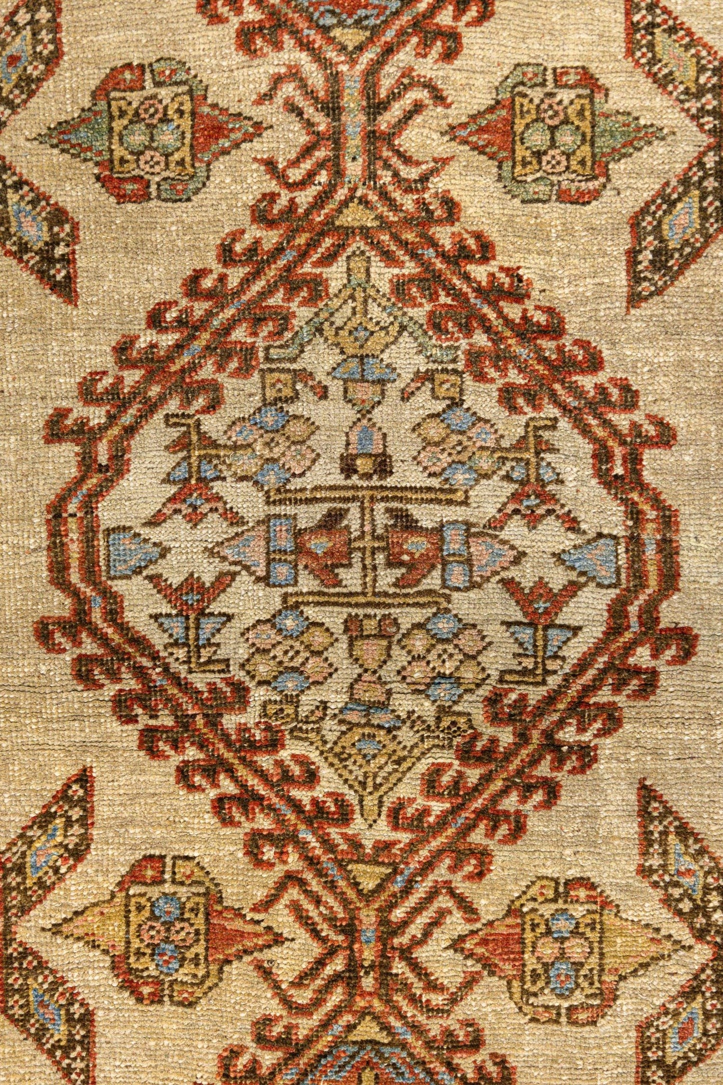 Antique Serab Handwoven Tribal Rug, J86466