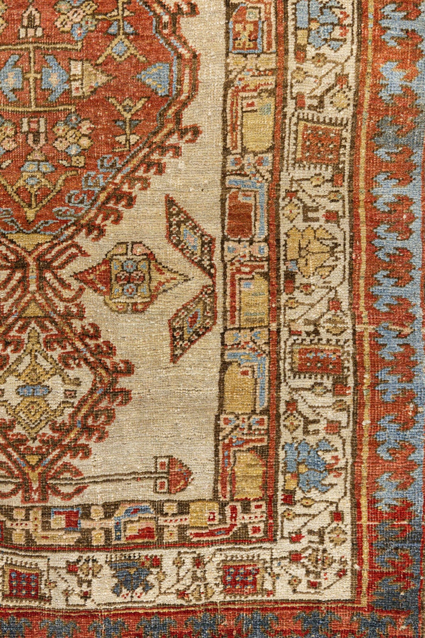 Antique Serab Handwoven Tribal Rug, J86466