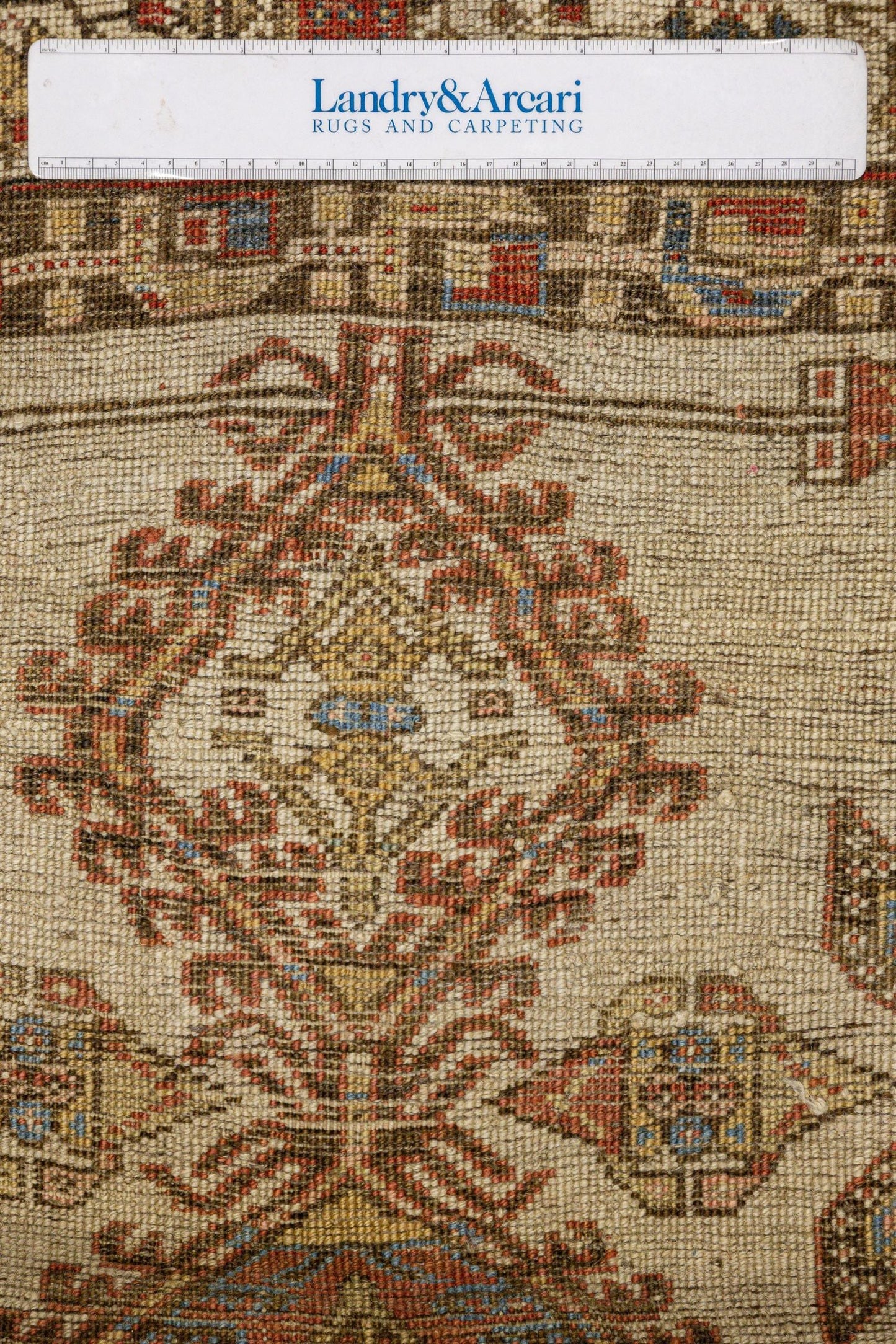 Antique Serab Handwoven Tribal Rug, J86466