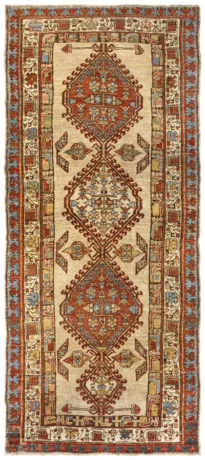 Antique Serab Handwoven Tribal Rug