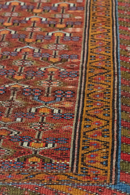 Antique Serab Handwoven Tribal Rug, J87201