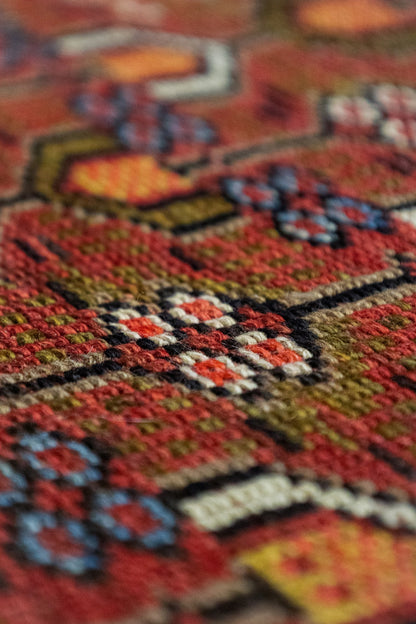 Antique Serab Handwoven Tribal Rug, J87201
