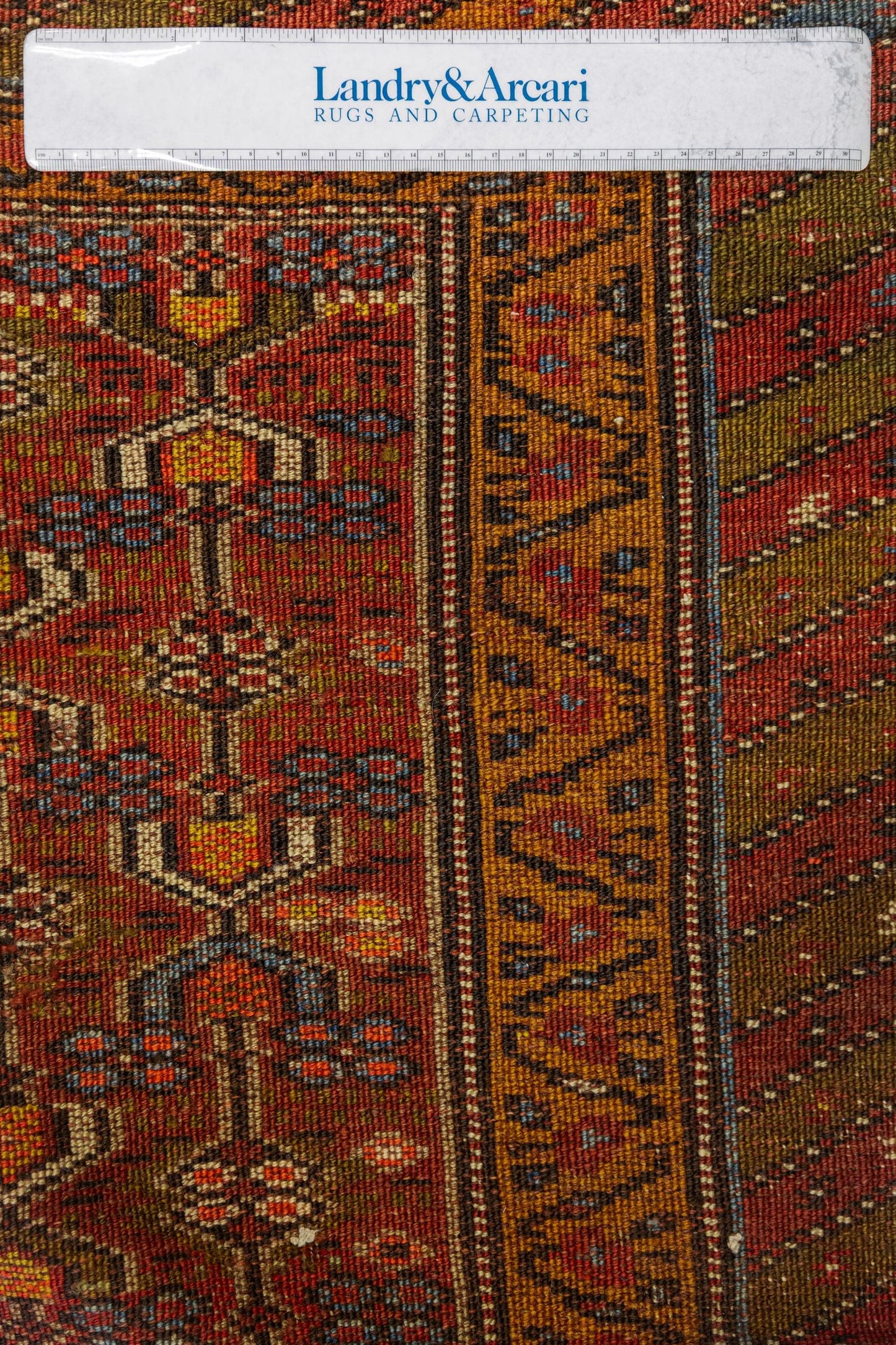 Antique Serab Handwoven Tribal Rug, J87201