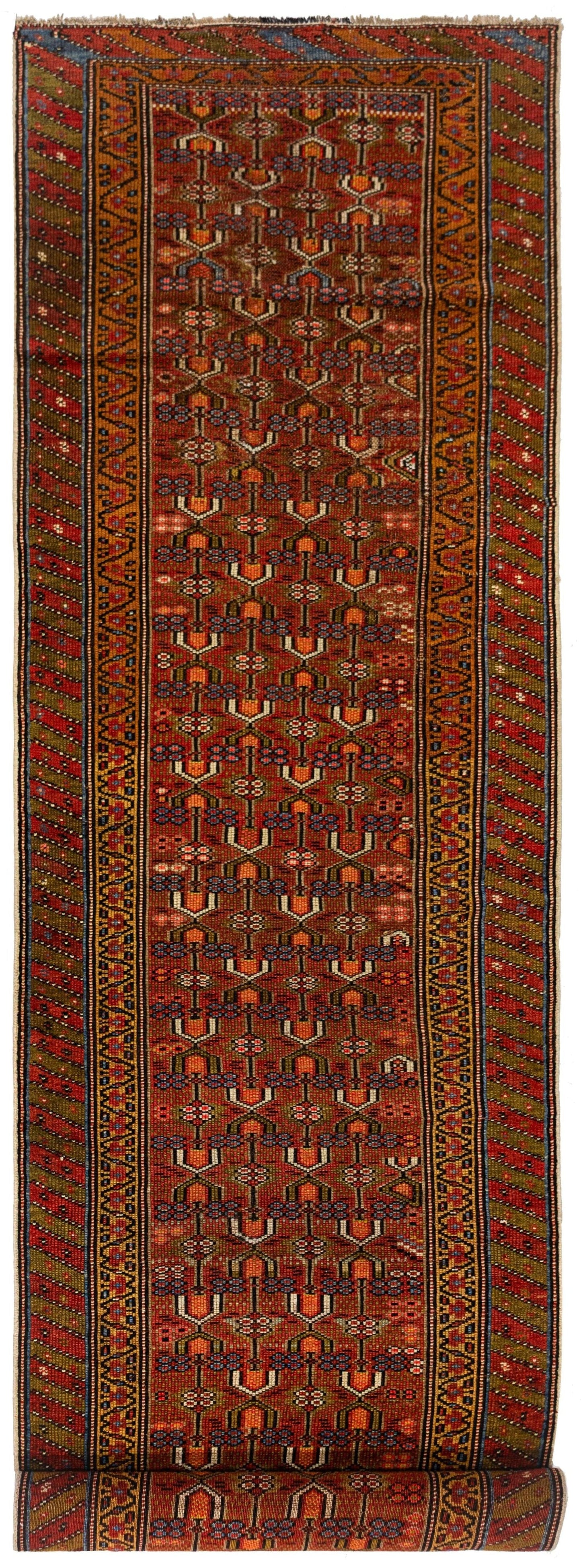 Antique Serab Handwoven Tribal Rug