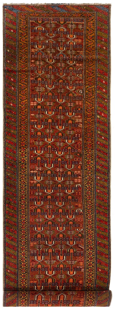 Antique Serab Handwoven Tribal Rug