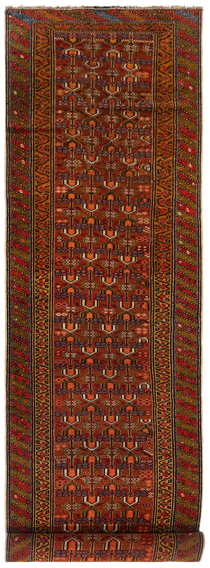 Antique Serab Handwoven Tribal Rug