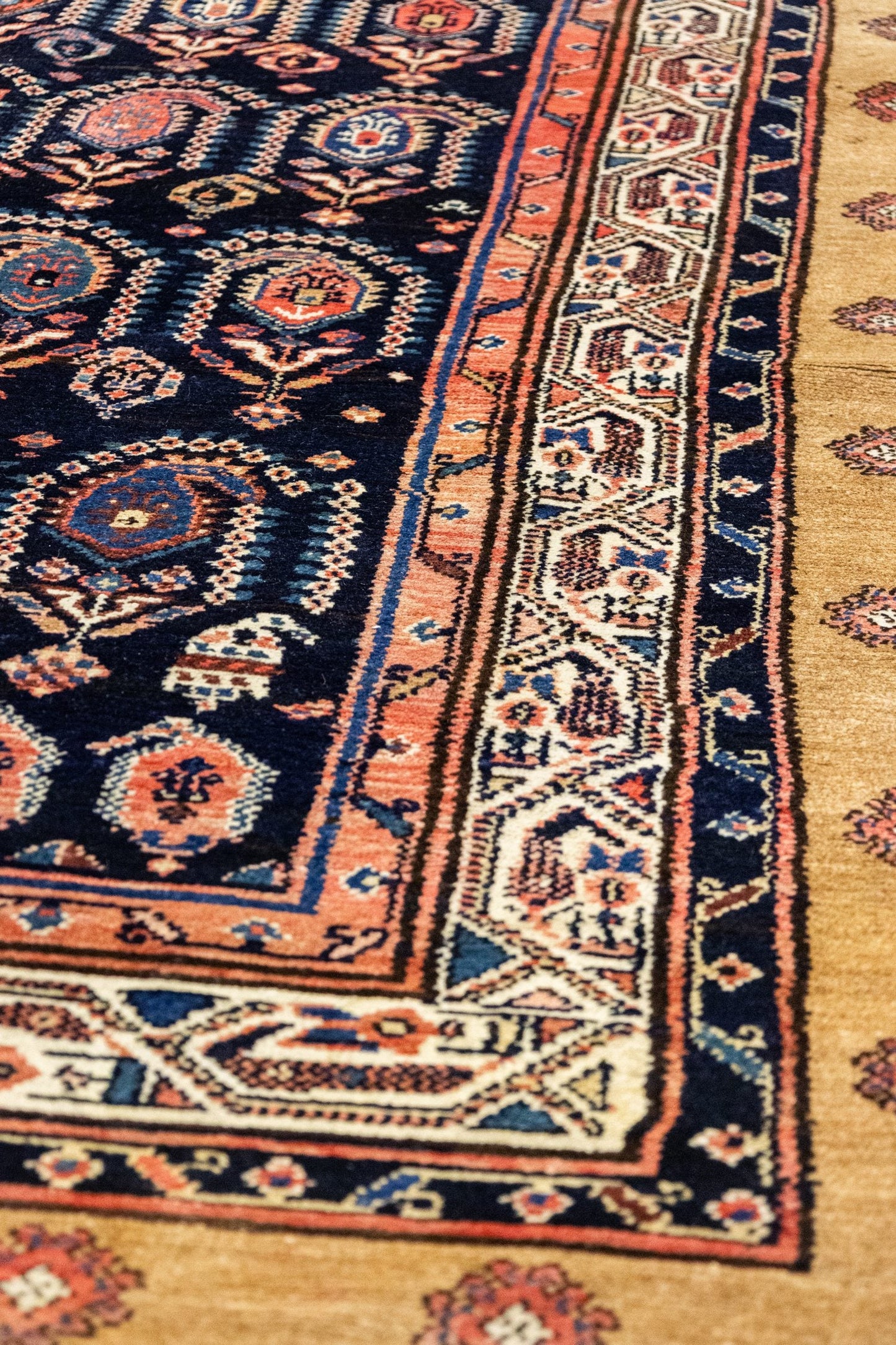 Antique SerabHandwoven Tribal Rug, J87300