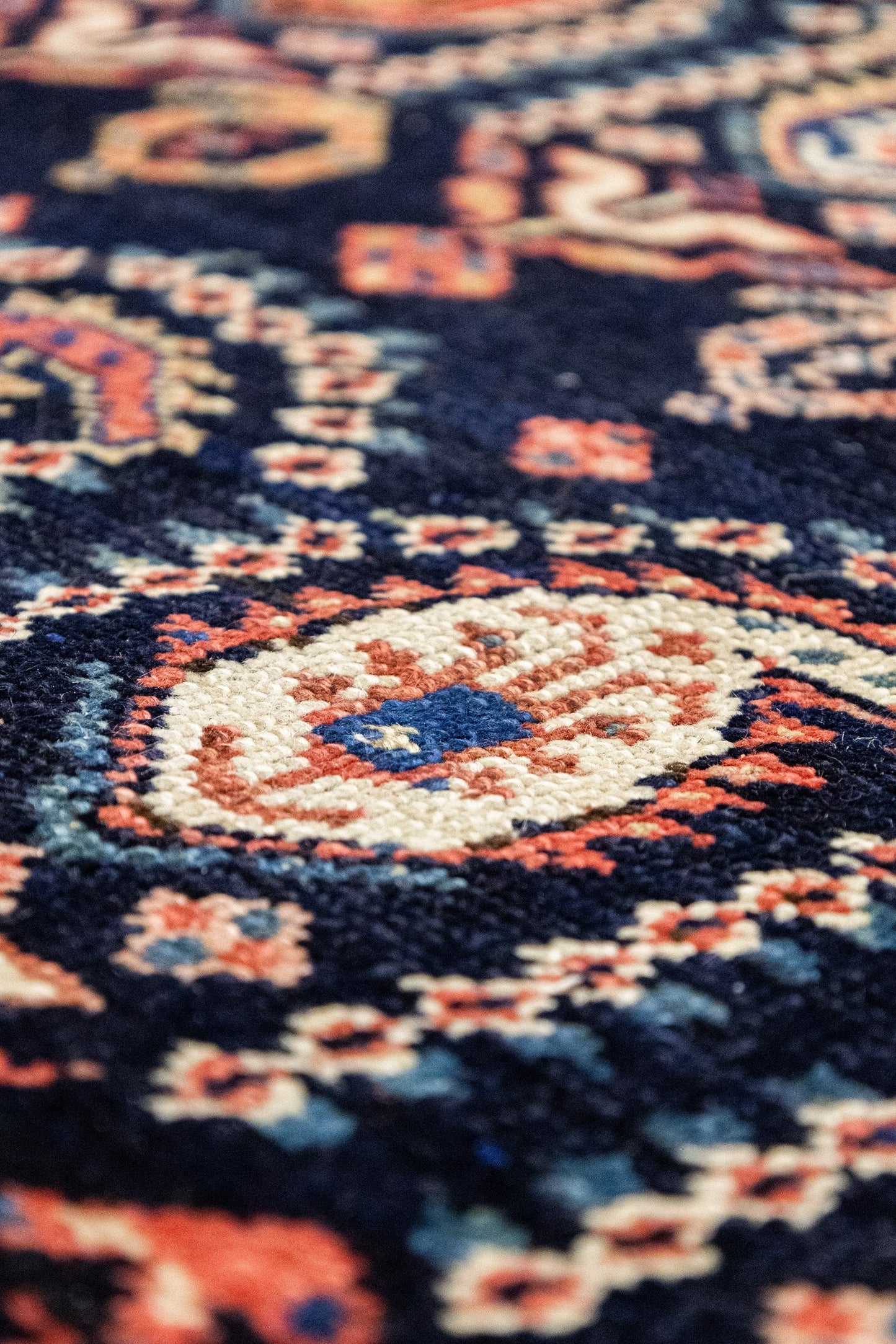 Antique SerabHandwoven Tribal Rug, J87300