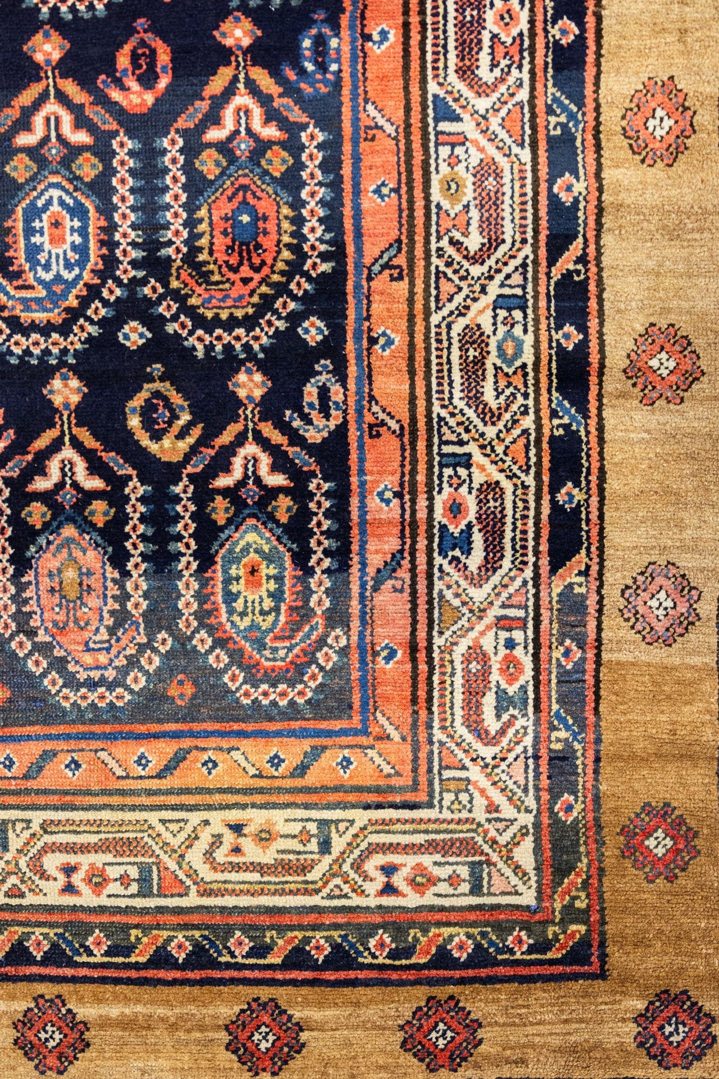 Antique SerabHandwoven Tribal Rug, J87300