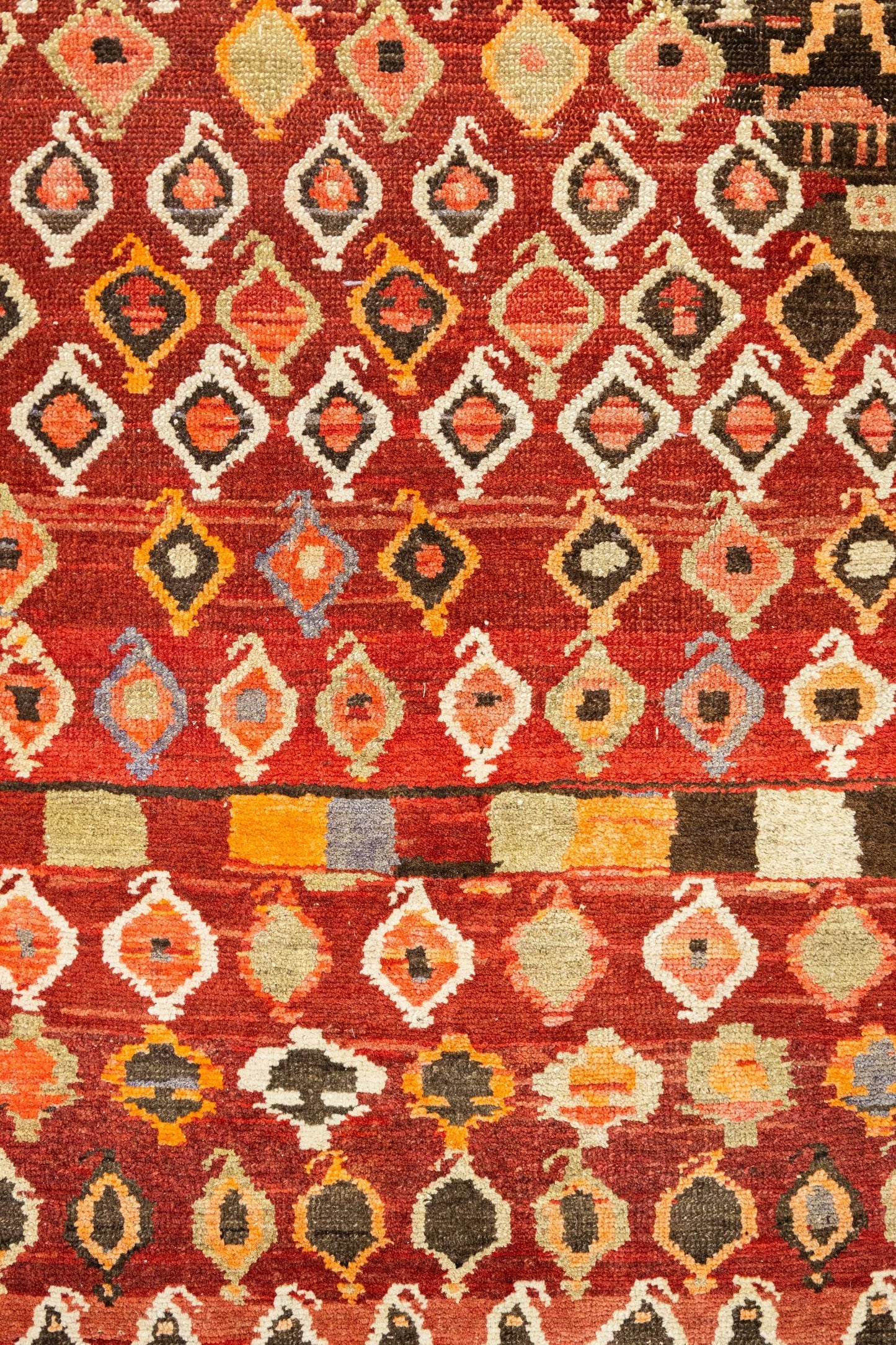 Antique Serab Handwoven Tribal Rug, J87322