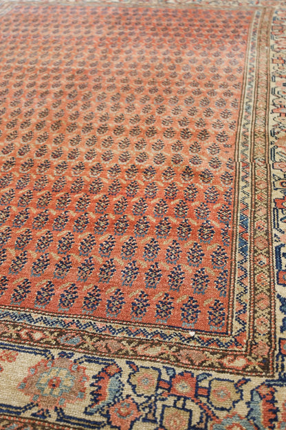 Antique Seraband Handwoven Tribal Rug, J75315