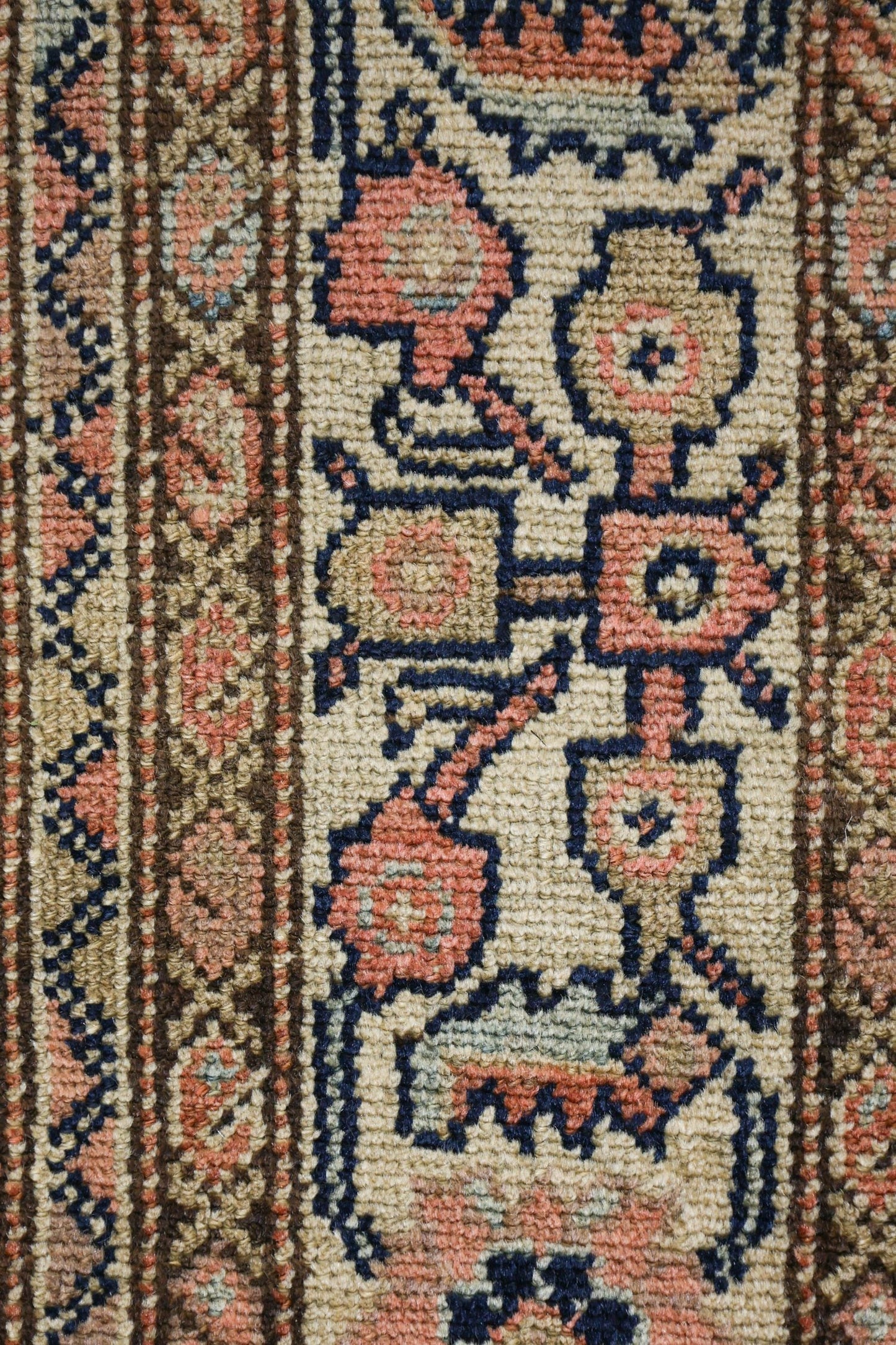 Antique Seraband Handwoven Tribal Rug, J75315