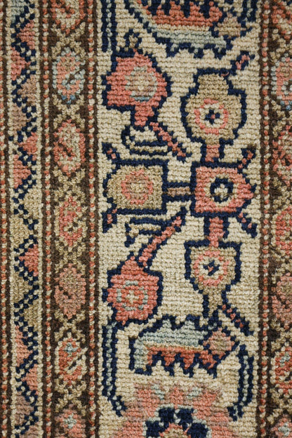 Antique Seraband Handwoven Tribal Rug, J75315