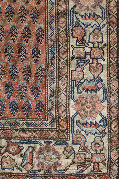 Antique Seraband Handwoven Tribal Rug, J75315