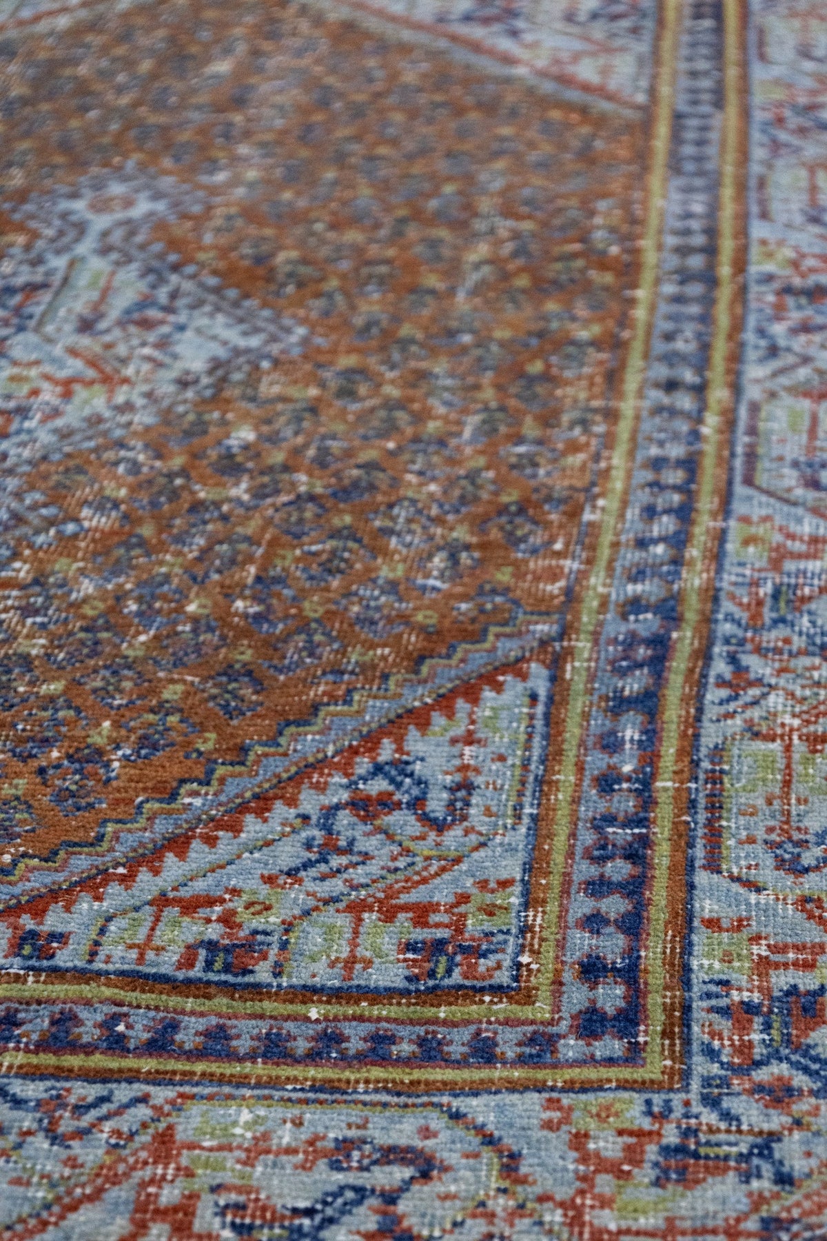 Vintage Seraband Handwoven Tribal Rug, J89125