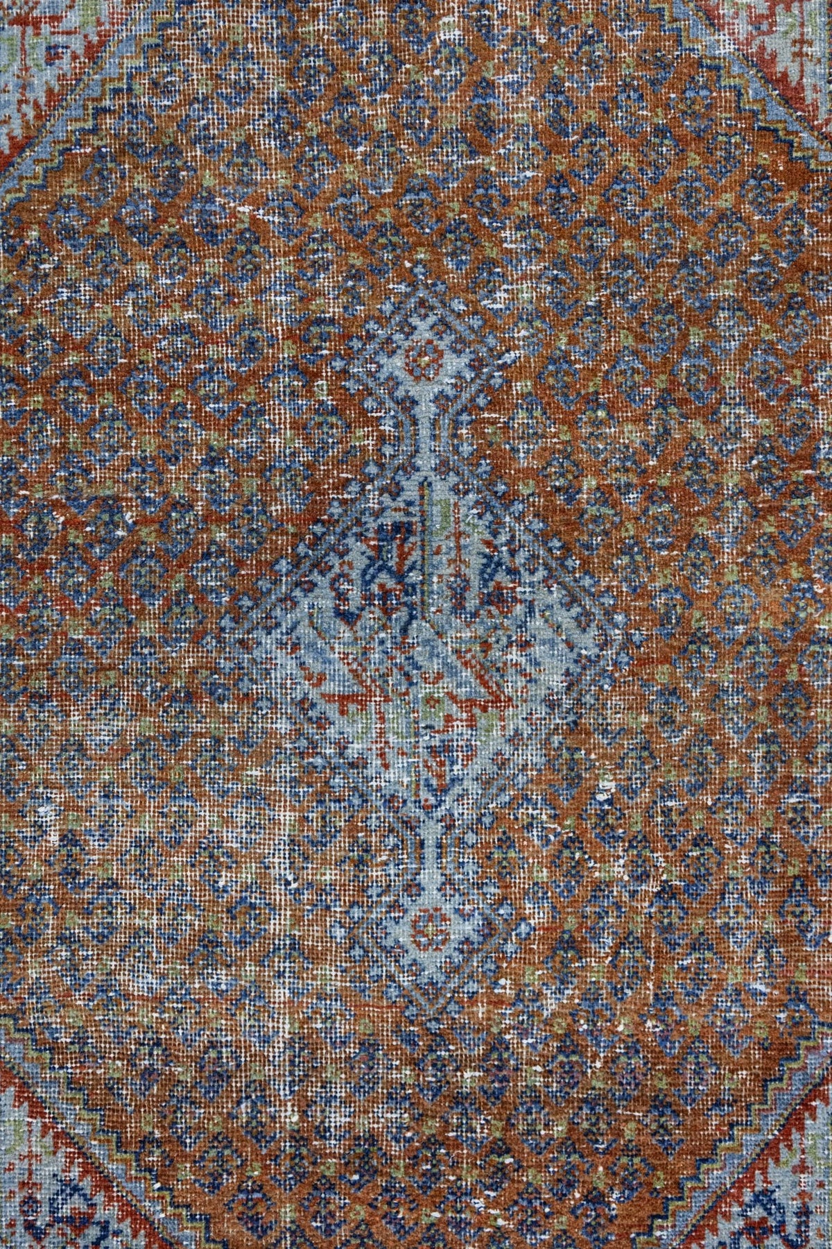 Vintage Seraband Handwoven Tribal Rug, J89125