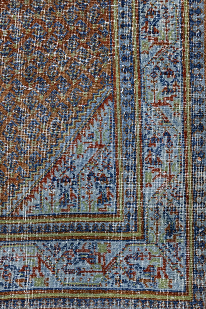 Vintage Seraband Handwoven Tribal Rug, J89125