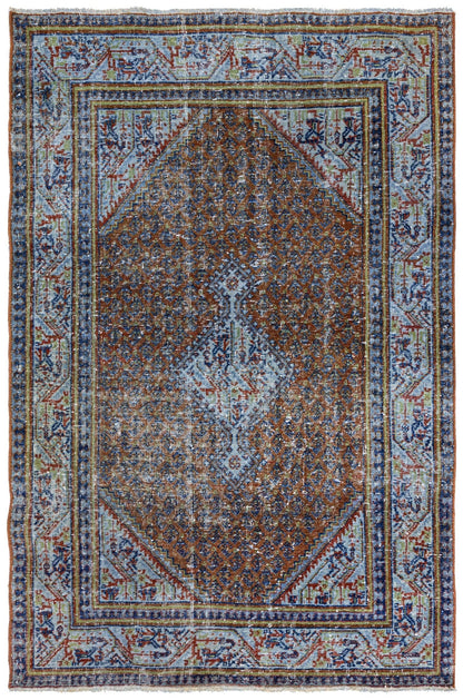 Vintage Seraband Handwoven Tribal Rug