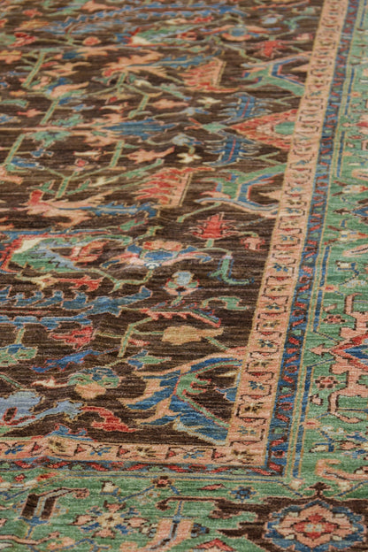 Serapi Handwoven Tribal Rug, J80288