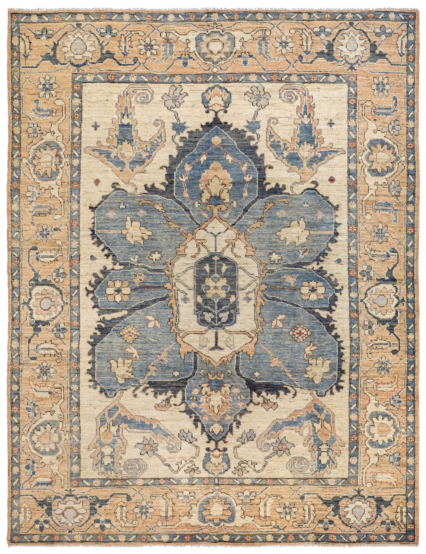 Serapi Oushak Handwoven Tribal Rug