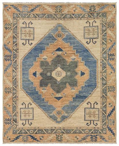 Serapi Oushak Handwoven Tribal Rug