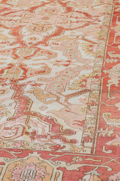Vintage Serapi Handwoven Tribal Rug, J79427