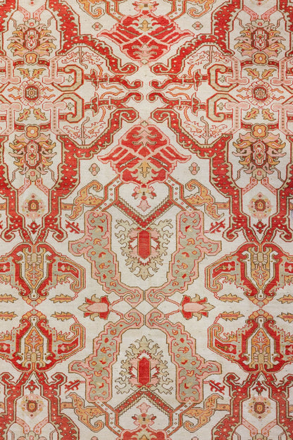 Vintage Serapi Handwoven Tribal Rug, J79427
