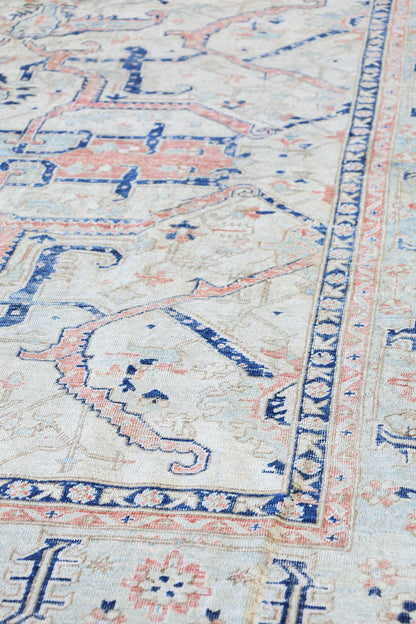 Vintage Serapi Handwoven Tribal Rug, J79430