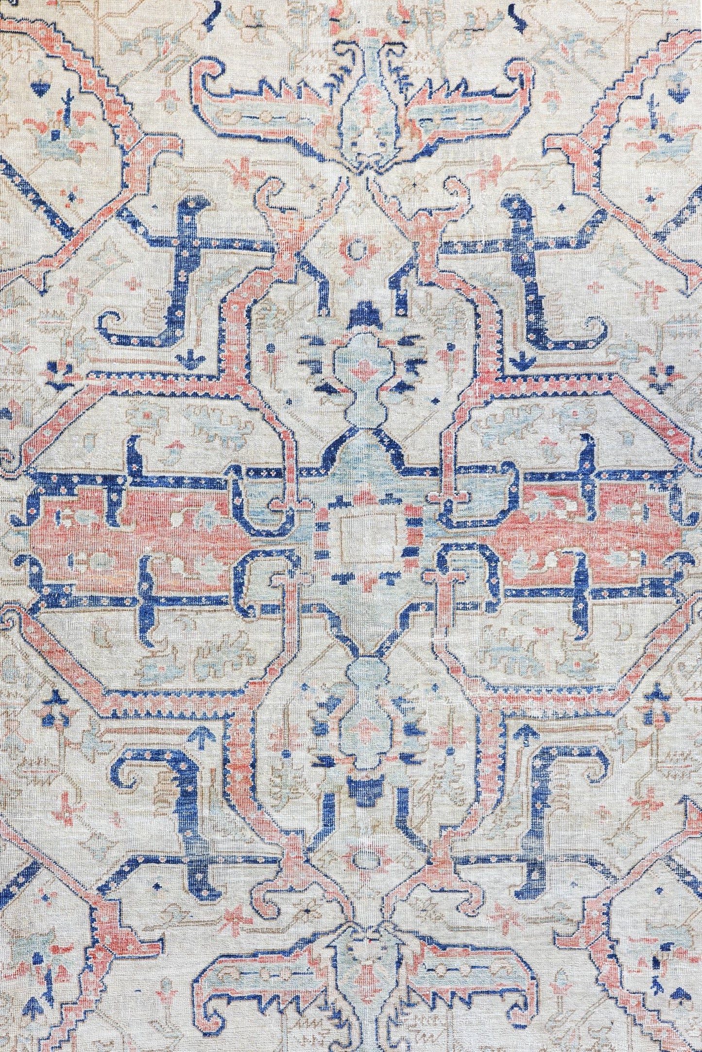 Vintage Serapi Handwoven Tribal Rug, J79430