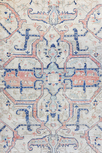 Vintage Serapi Handwoven Tribal Rug, J79430