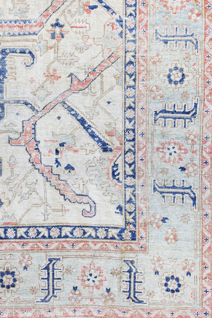 Vintage Serapi Handwoven Tribal Rug, J79430