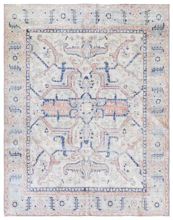 Vintage Serapi Handwoven Tribal Rug, J79430