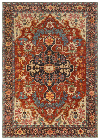 Serapi Handwoven Tribal Rug