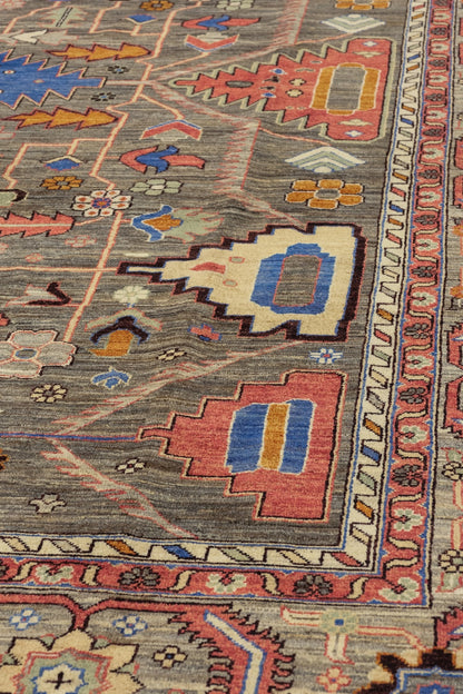 Serapi Handwoven Tribal Rug, J80911