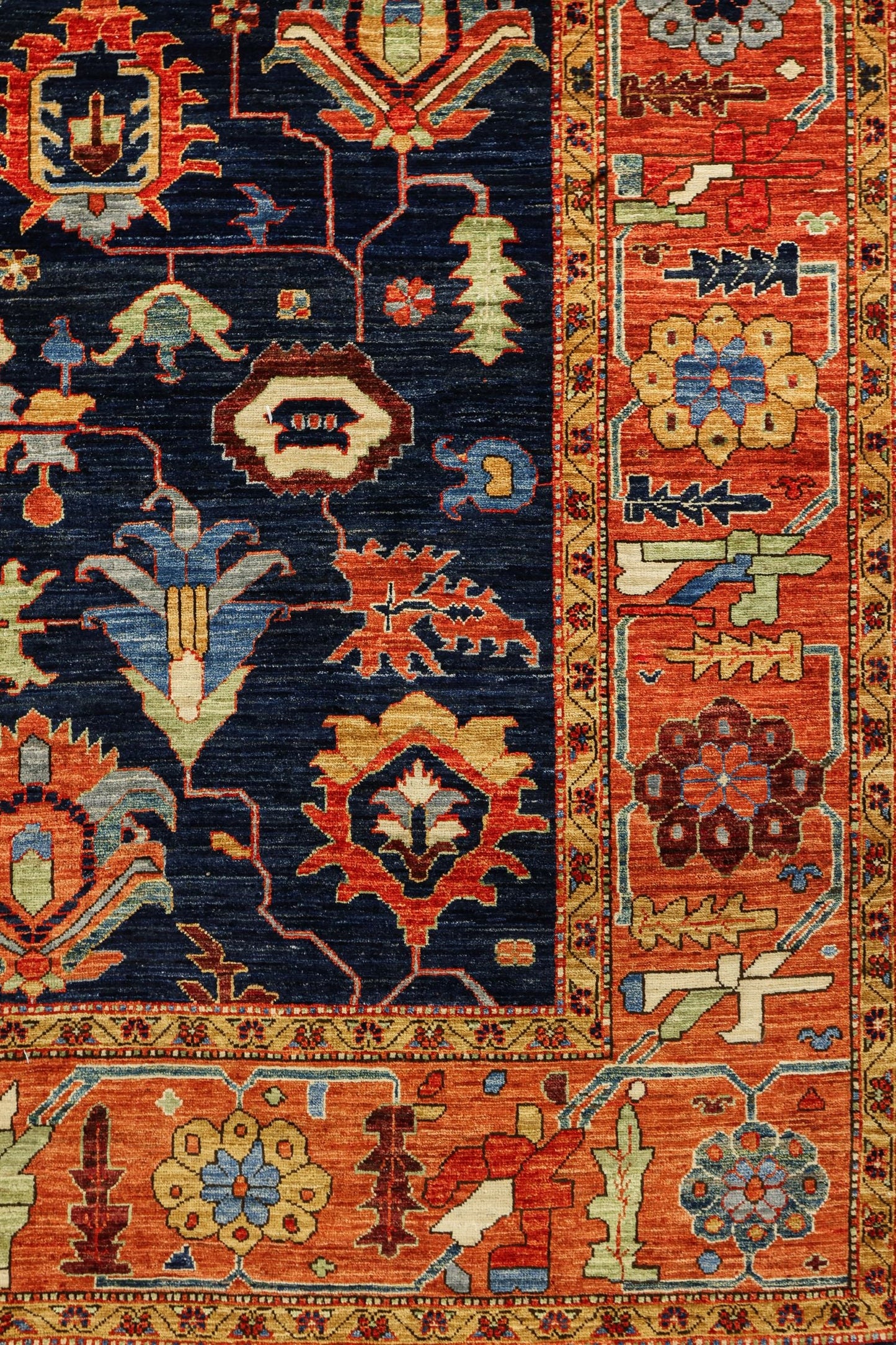 Serapi Handwoven Tribal Rug, J81040
