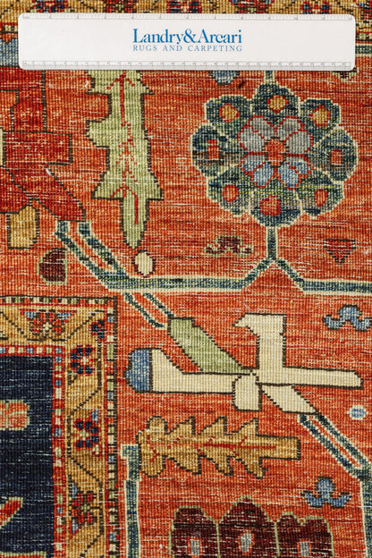Serapi Handwoven Tribal Rug, J81040
