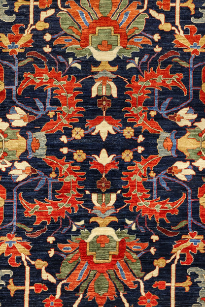 Serapi Handwoven Tribal Rug, J81065