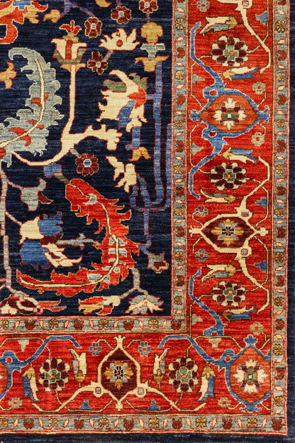 Serapi Handwoven Tribal Rug, J81065