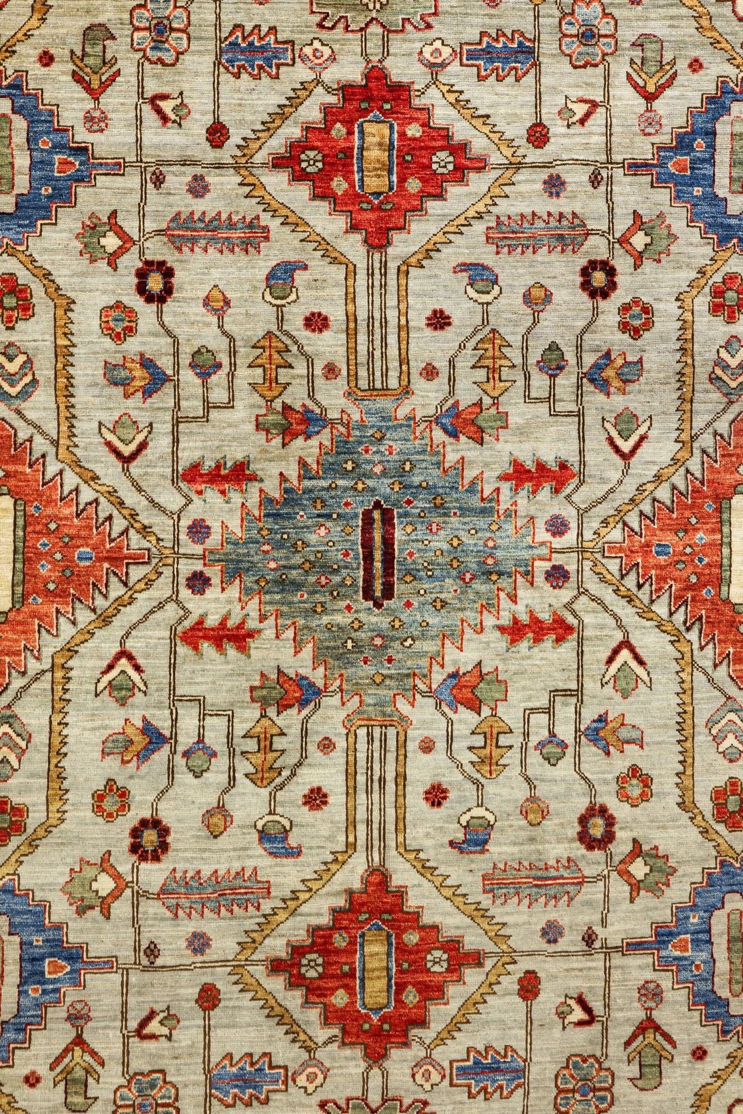 Serapi Handwoven Tribal Rug, J81072