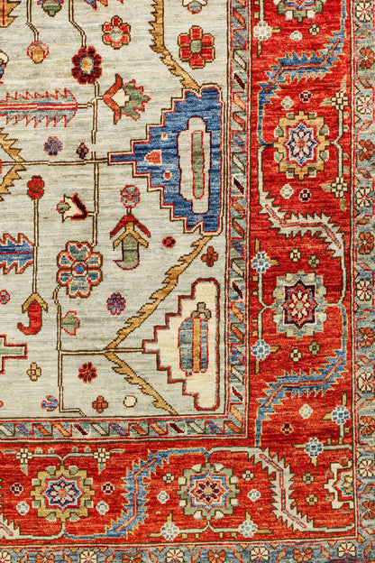 Serapi Handwoven Tribal Rug, J81072