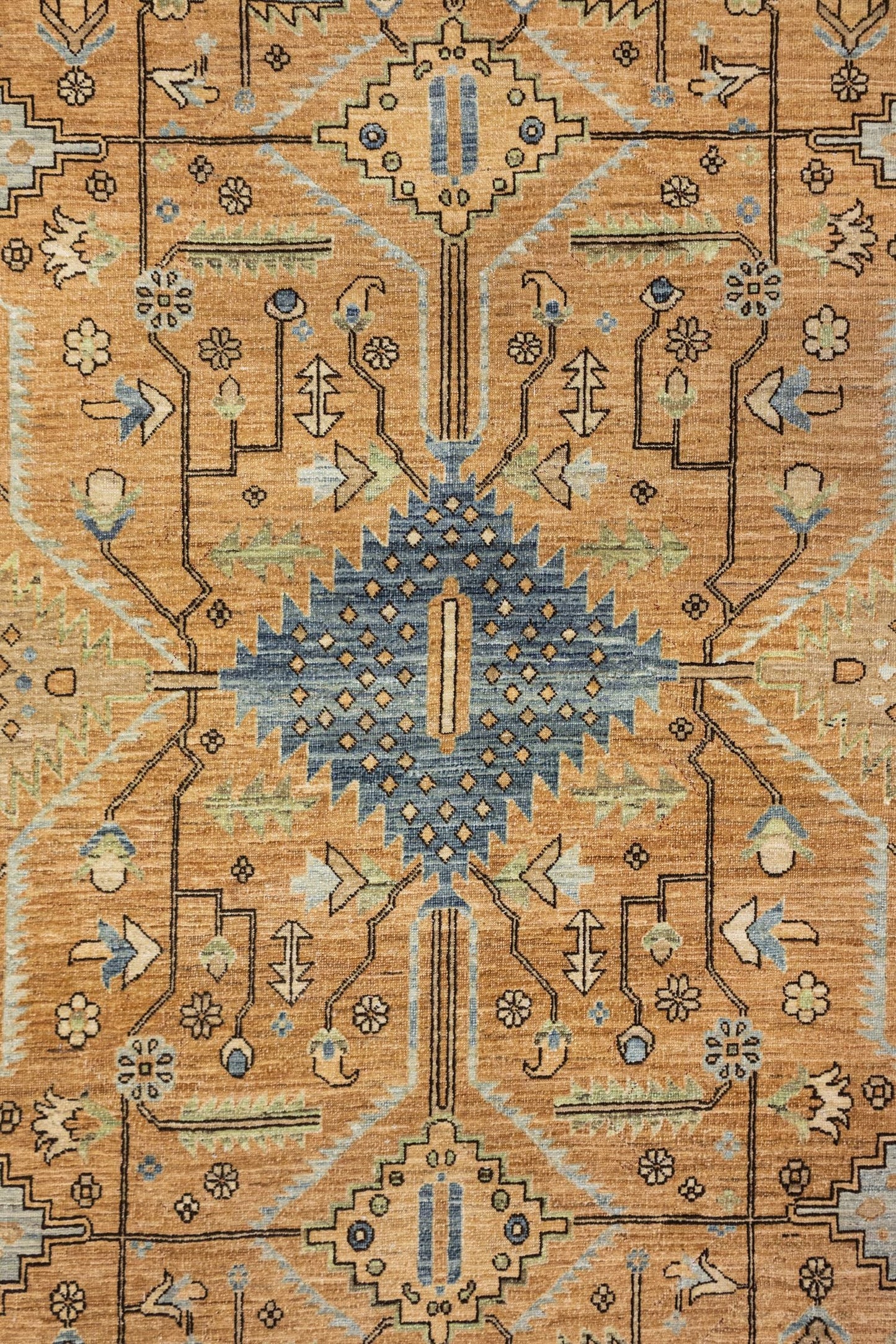Serapi Handwoven Tribal Rug, J89289