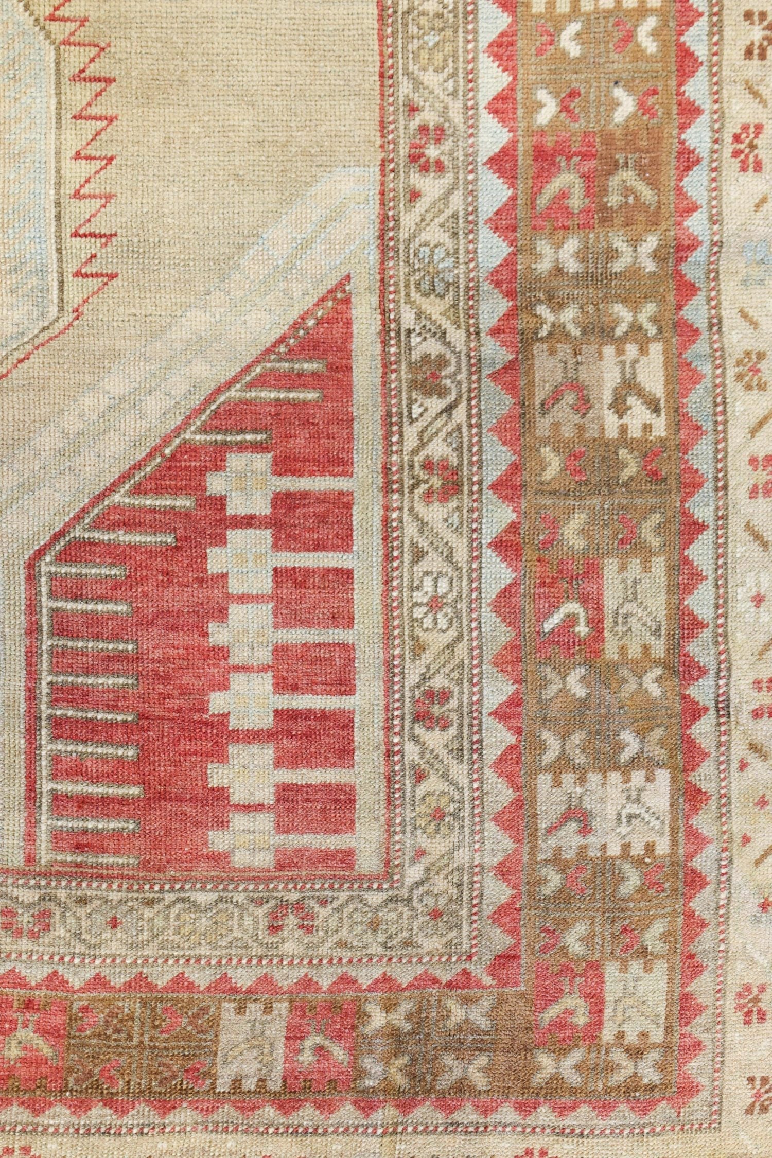 Vintage Shikli Kazak Handwoven Tribal Rug, J67609