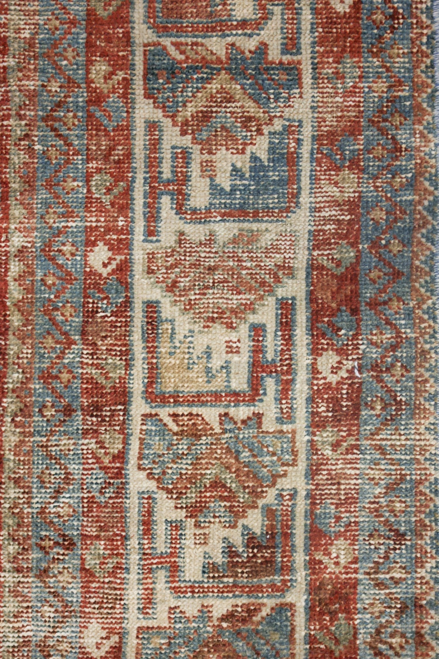 Vintage Shiraz Handwoven Tribal Rug, J73286