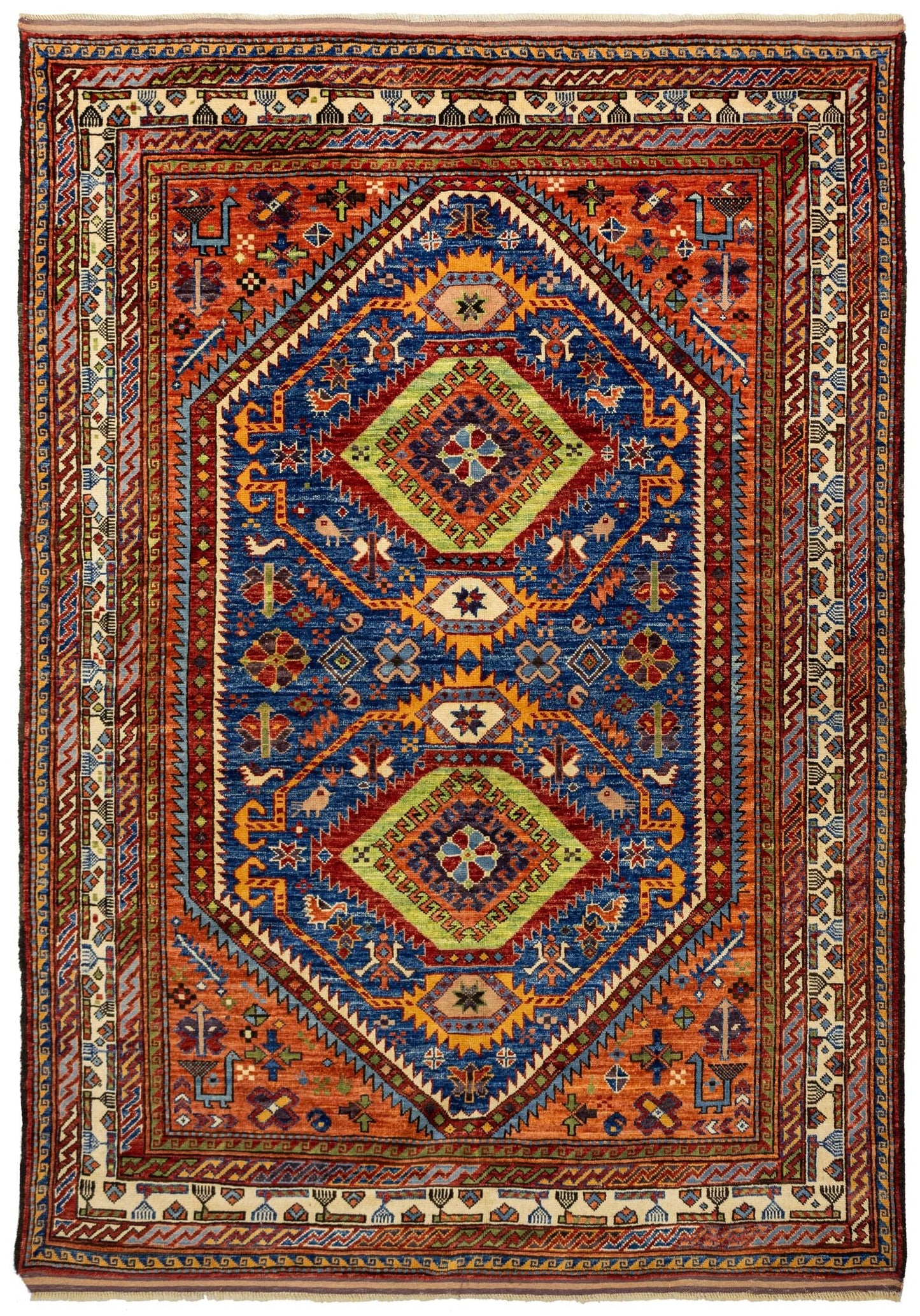 Shiraz Handwoven Tribal Rug