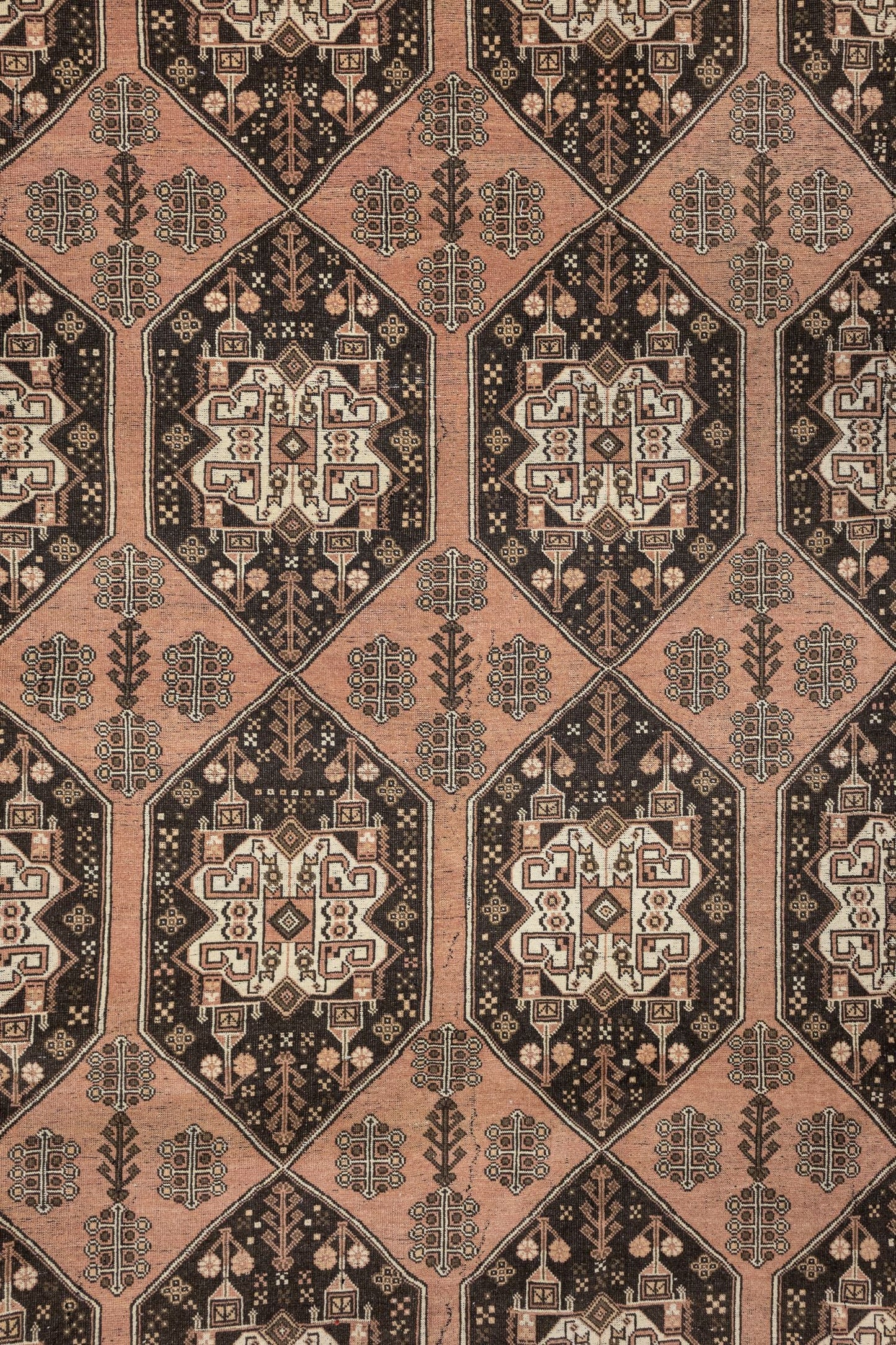 Vintage Shiraz Handwoven Tribal Rug, J89137