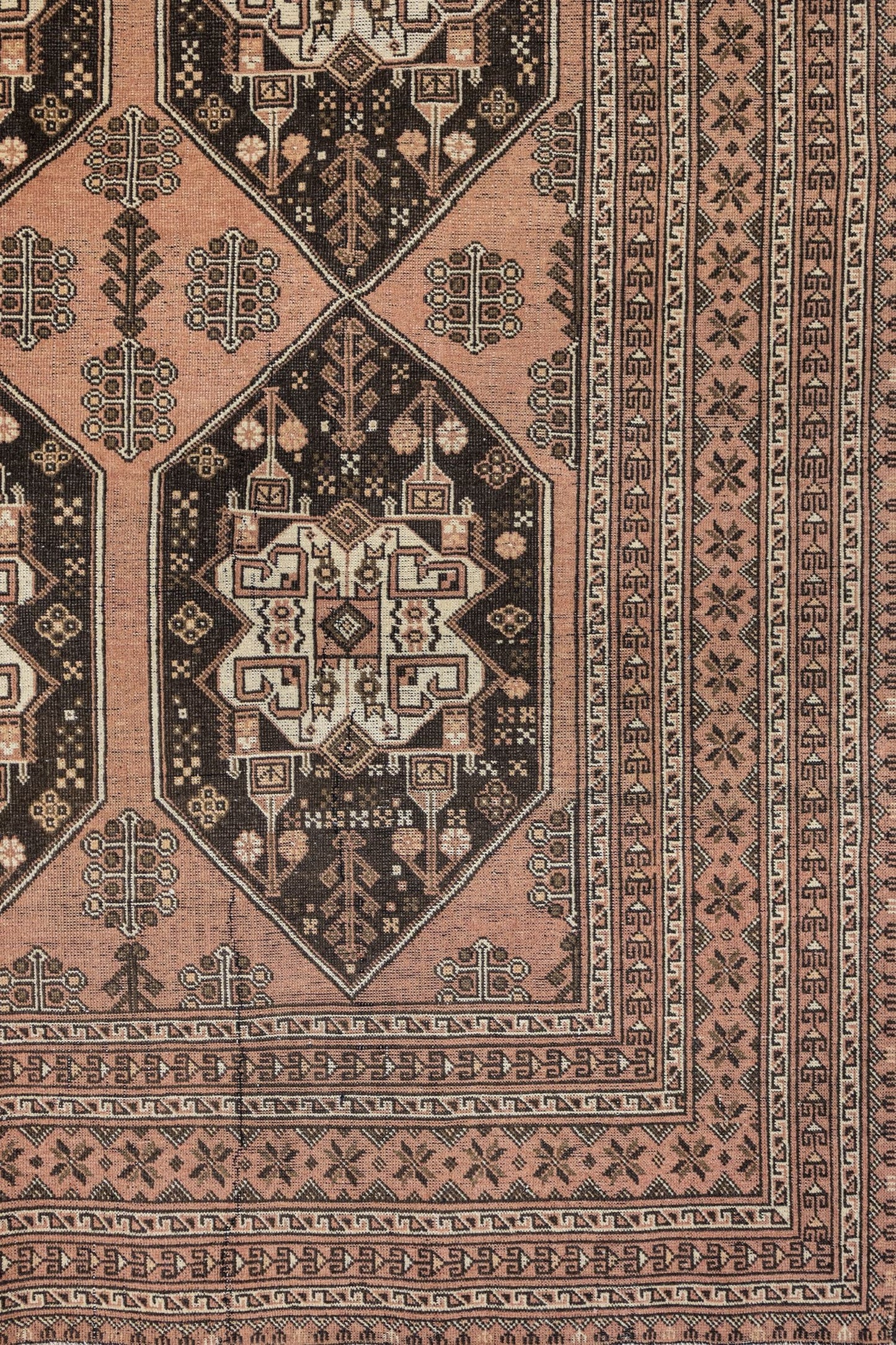 Vintage Shiraz Handwoven Tribal Rug, J89137