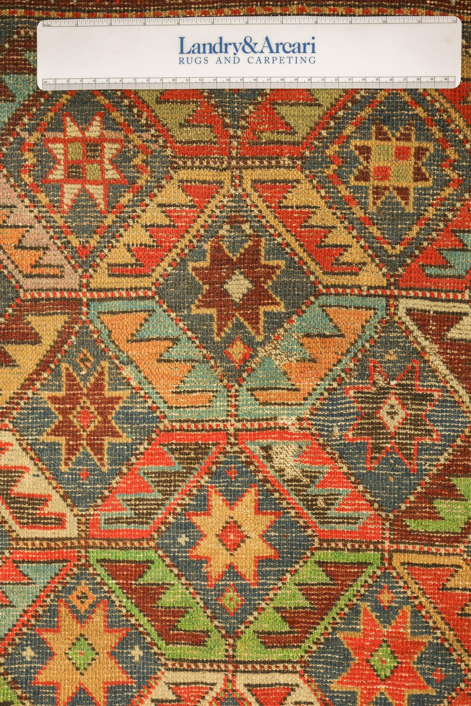 Vintage Shirvan Handwoven Tribal Rug, J71248